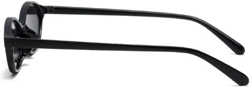 Ретро-солнцезащитные очки овальной формы, модные, в маленькой оправе, «кошачий глаз», защита от УФ-излучения UV400 Weloveushop, Bright Black Frame Gray Flakes
Ретро-солнцезащитные очки овальной формы, модные, в маленькой оправе, «кошачий глаз», защита от УФ-излучения UV400 Weloveushop, Bright Black Frame Gray Flakes