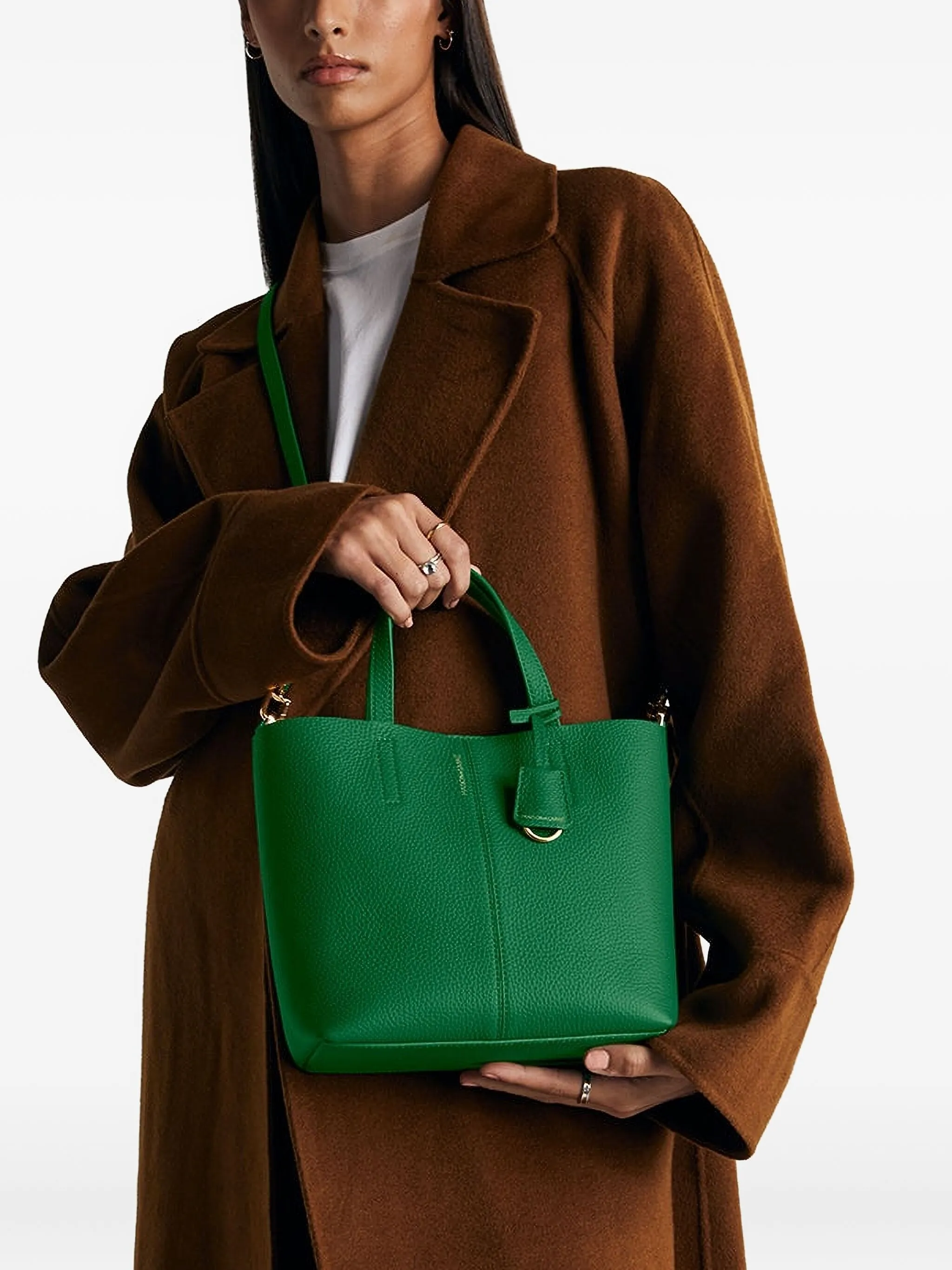 Сумка-тоут со съемным ремнем Maison De Sabré, зеленый
Сумка-тоут со съемным ремнем Maison De Sabré, зеленый