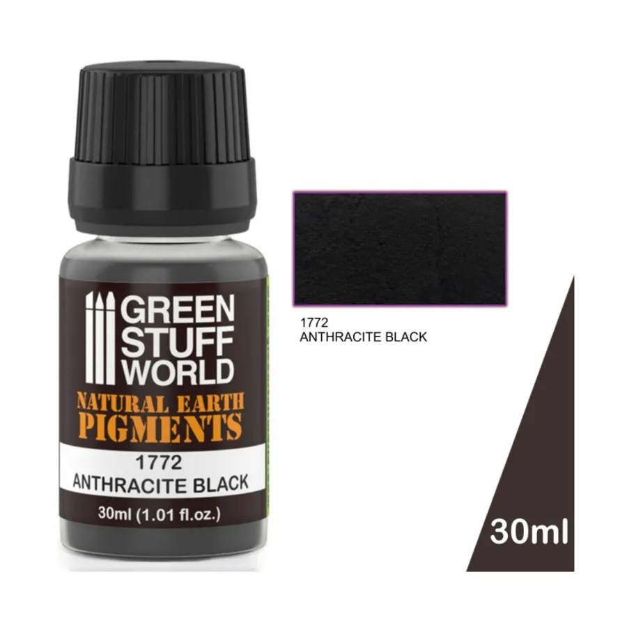 Антрацитовый черный (30 мл), Natural Earth Pigments (Green Stuff World)
Антрацитовый черный (30 мл), Natural Earth Pigments (Green Stuff World)