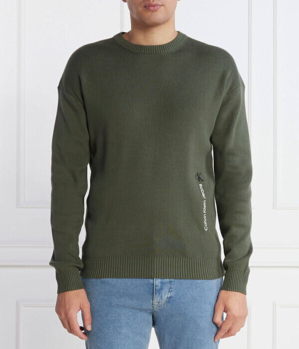 Джемпер мужской Calvin Klein Jeans с логотипом бренда, зеленый
Джемпер мужской Calvin Klein Jeans с логотипом бренда, зеленый