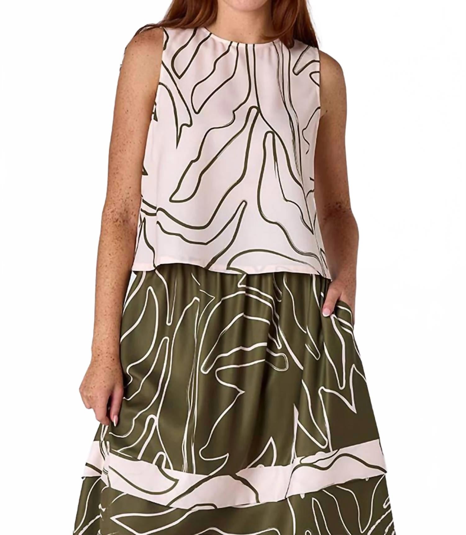 Майка Aime цвета «Вьющийся плющ» Crosby By Mollie Burch, Climbing Ivy Light
Майка Aime цвета «Вьющийся плющ» Crosby By Mollie Burch, Climbing Ivy Light