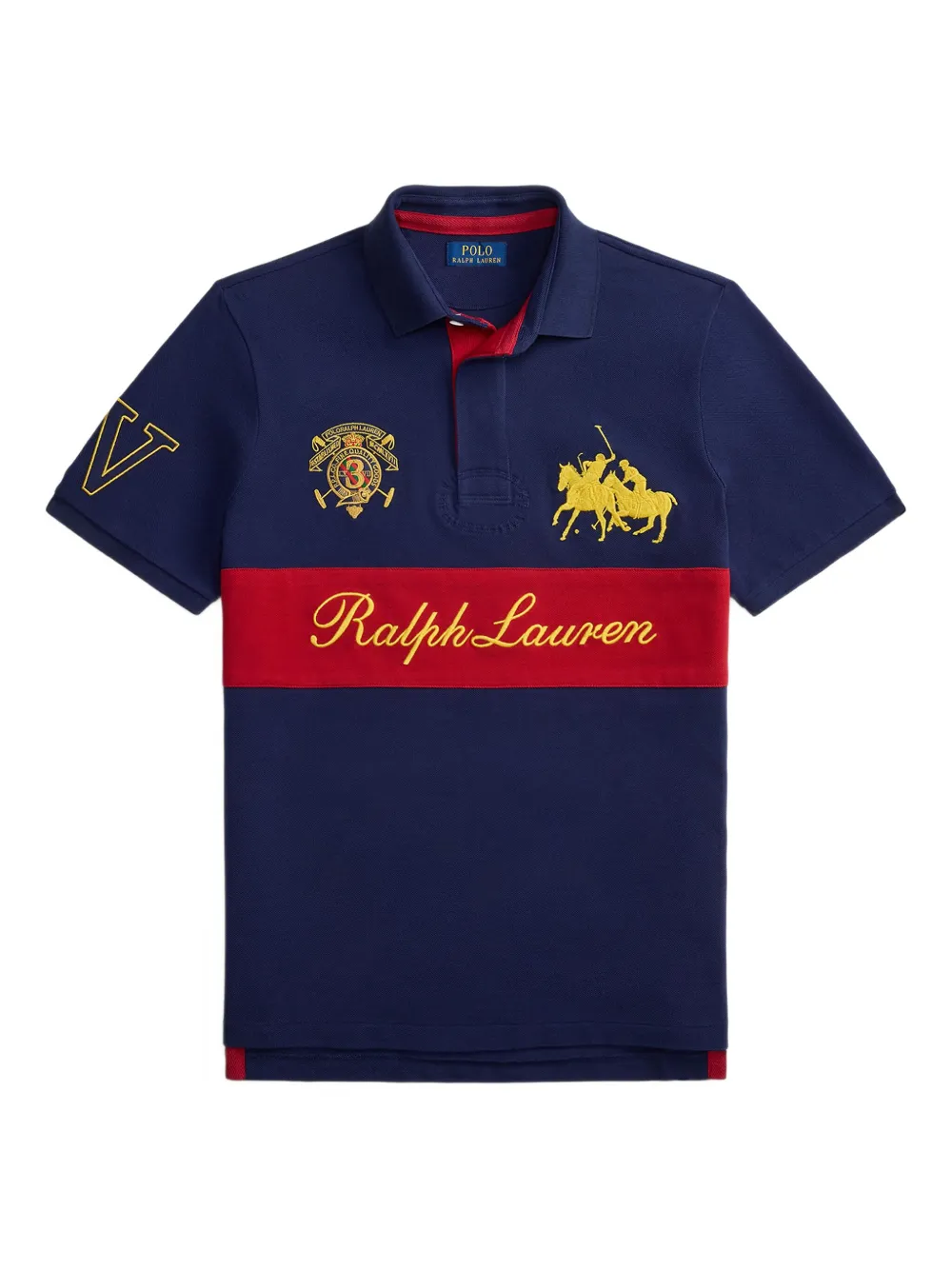 Рубашка поло с вышивкой Polo Ralph Lauren, синий
Рубашка поло с вышивкой Polo Ralph Lauren, синий