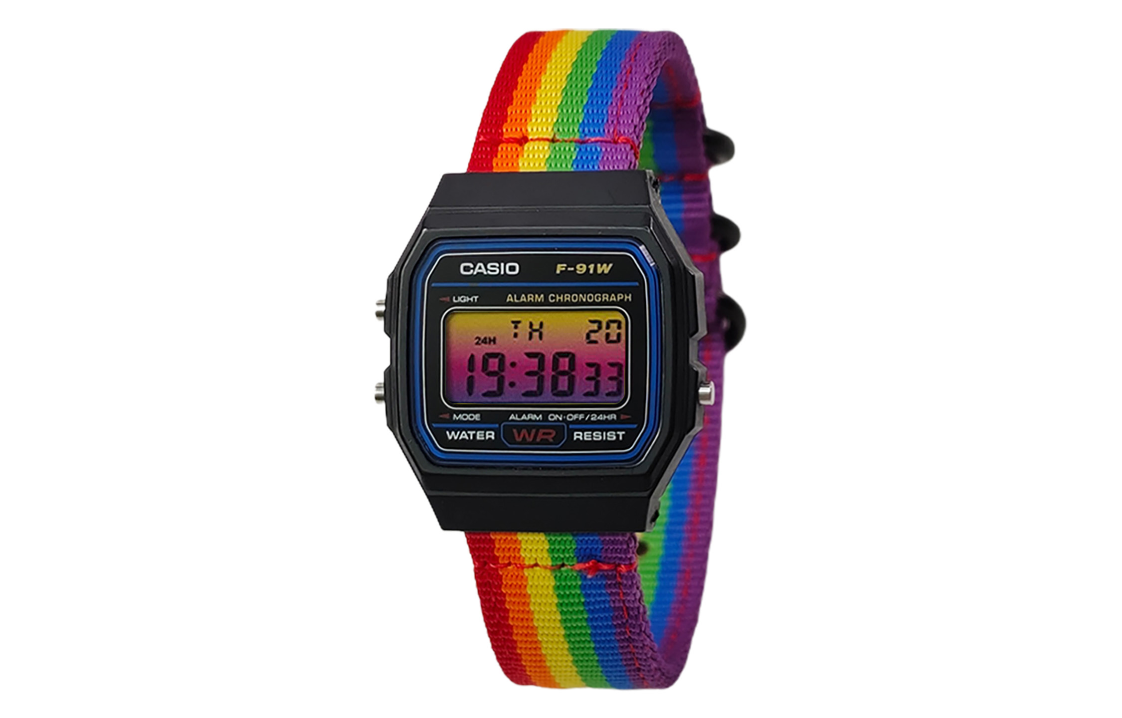 CASIO Мужские часы Retrofit Series с кварцевым механизмом и нейлоновым ремешком, черный циферблат
CASIO Мужские часы Retrofit Series с кварцевым механизмом и нейлоновым ремешком, черный циферблат