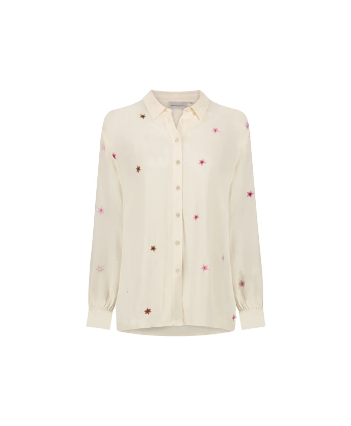 Блузка с вышивкой звезд Fabienne Chapot, бежевый
Блузка с вышивкой звезд Fabienne Chapot, бежевый