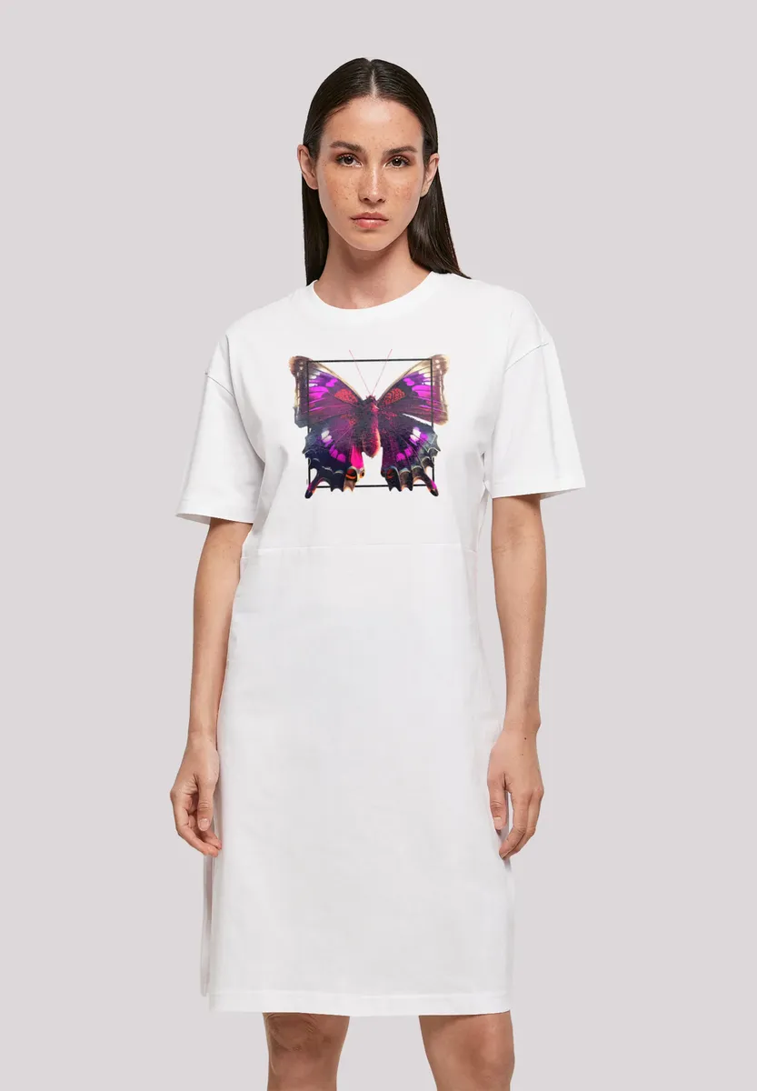 F4NT4STIC Платье-рубашка "Розовое", принт, белый
F4NT4STIC Платье-рубашка "Розовое", принт, белый