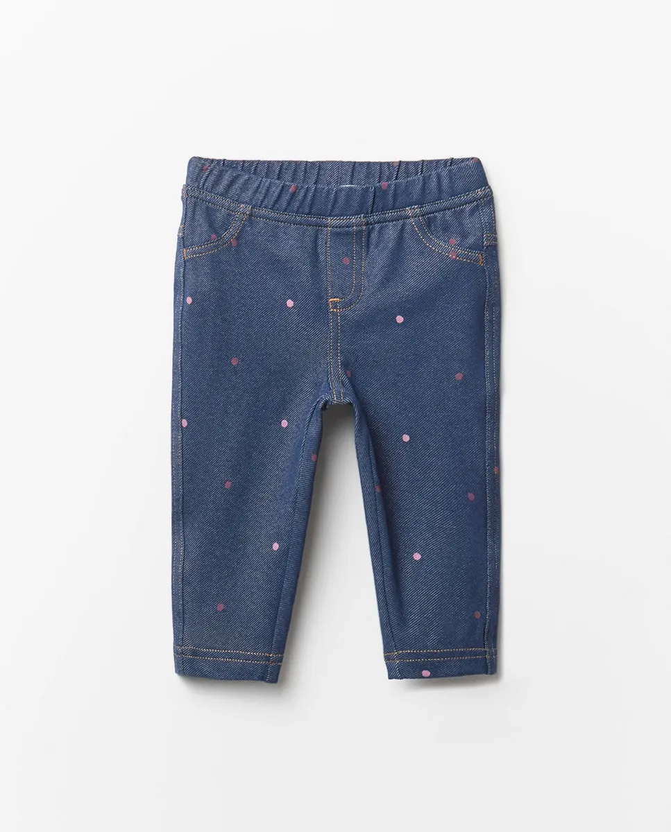 Джинсовые леггинсы из трикотажа Sfera, светло-голубой
Джинсовые леггинсы из трикотажа Sfera, светло-голубой