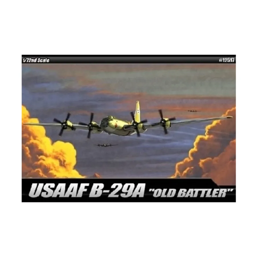 USAAF B-29A «Олд Батлер», WWII Aircraft (1:72) (Academy Hobby) 
USAAF B-29A «Олд Батлер», WWII Aircraft (1:72) (Academy Hobby)