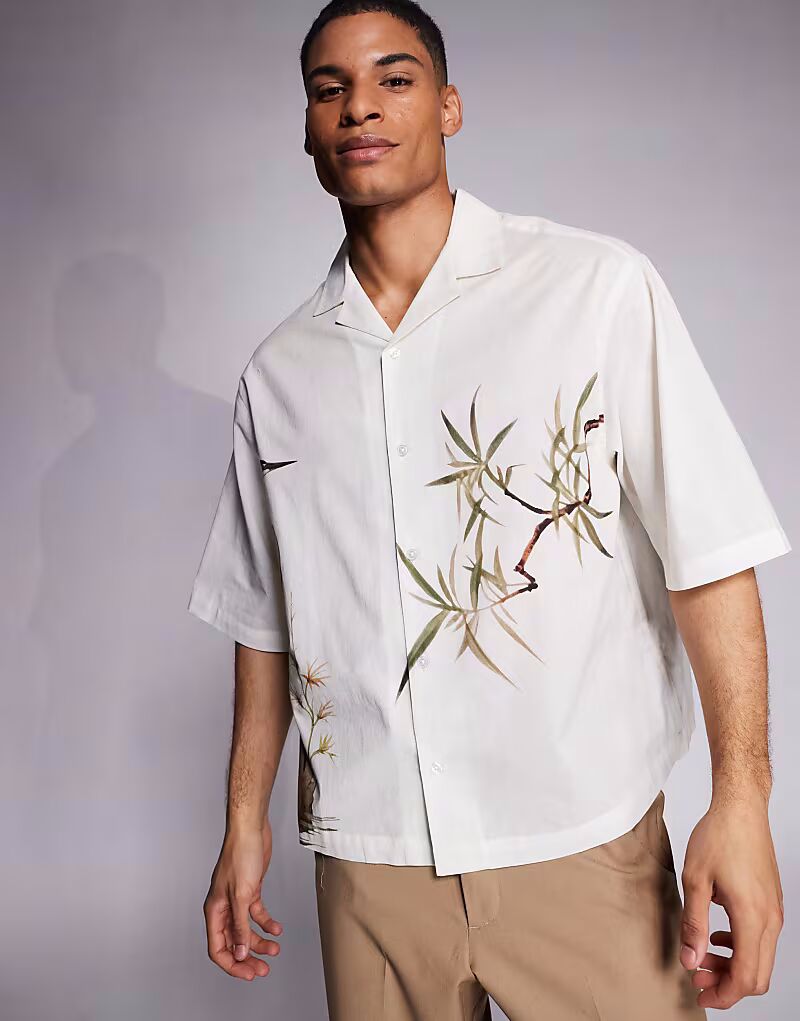 Рубашка свободного кроя ASOS DESIGN Revere с принтом в виде камня
Рубашка свободного кроя ASOS DESIGN Revere с принтом в виде камня