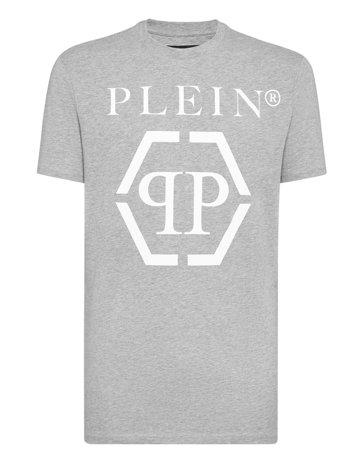 Футболка с круглым вырезом SS Шестиугольник Philipp Plein, серый
Футболка с круглым вырезом SS Шестиугольник Philipp Plein, серый