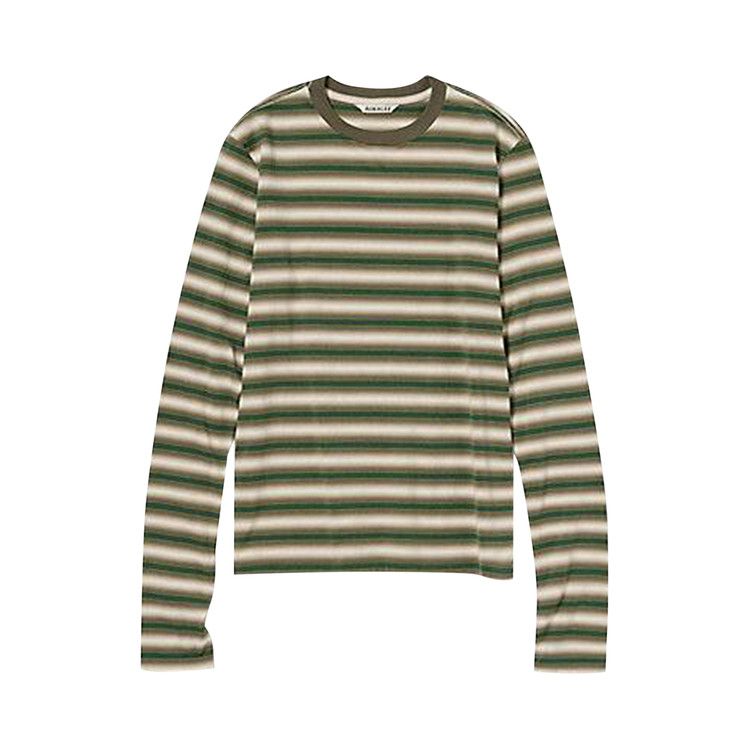 Футболка Auralee Gradient Stripe Jersey Long Sleeve T-Shirt, Faded Brown Stripe
Футболка Auralee Gradient Stripe Jersey Long Sleeve T-Shirt, Faded Brown Stripe