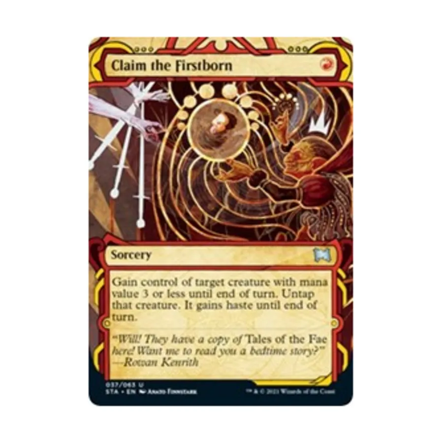 CCG Заявите права на первенца (U), MTG - Strixhaven - Mystical Archives
CCG Заявите права на первенца (U), MTG - Strixhaven - Mystical Archives