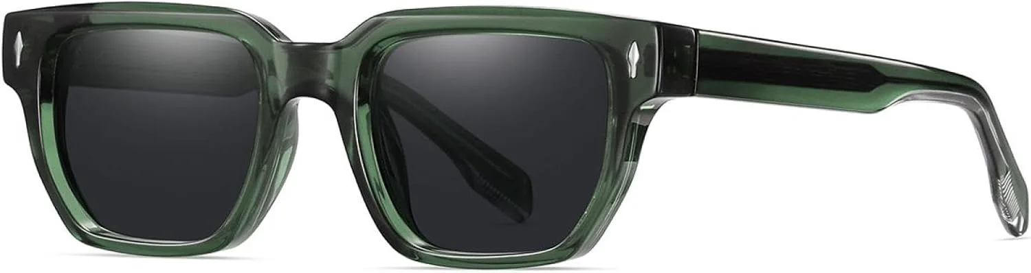 Винтажные солнцезащитные очки Rivet для женщин и мужчин, роскошные, популярные, в стиле панк, для вождения, с защитой от УФ-излучения UV400 TVTBBVV, Green Black
Винтажные солнцезащитные очки Rivet для женщин и мужчин, роскошные, популярные, в стиле панк, для вождения, с защитой от УФ-излучения UV400 TVTBBVV, Green Black