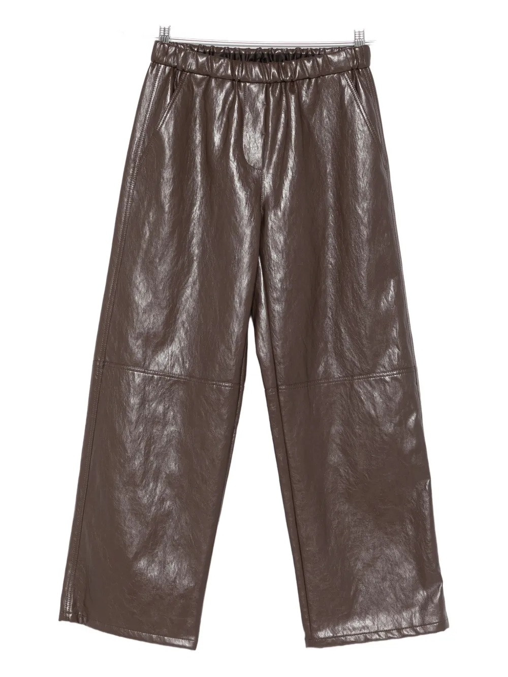 Кожаные брюки на резинке Antonelli, коричневый
Кожаные брюки на резинке Antonelli, коричневый