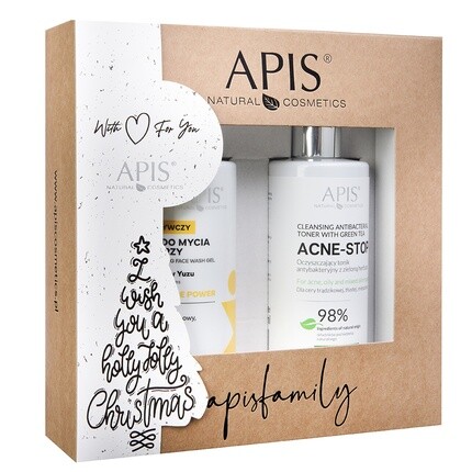 Питательный гель для умывания лица Ceramide Power и очищающий тоник Acne-Stop с зеленым чаем - набор из 300 мл каждый Apisset
Питательный гель для умывания лица Ceramide Power и очищающий тоник Acne-Stop с зеленым чаем - набор из 300 мл каждый Apisset