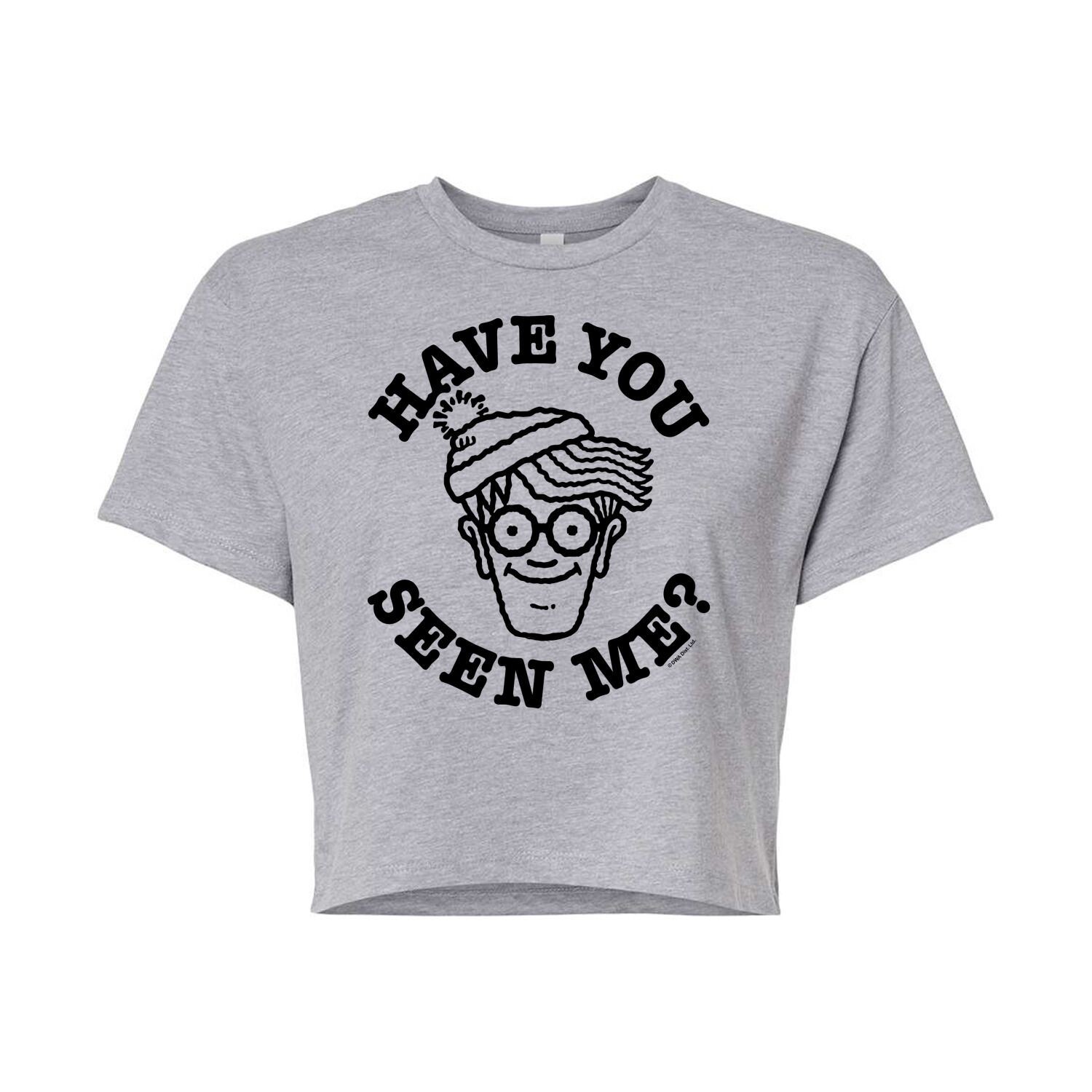 Укороченная футболка для юниоров «Wher's Waldo Seen Me» Licensed Character, серый
Укороченная футболка для юниоров «Wher's Waldo Seen Me» Licensed Character, серый