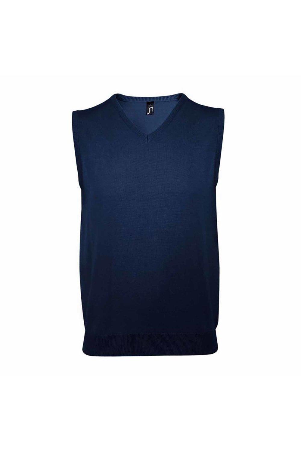 Мужской свитер без рукавов с V-образным вырезом SOL'S, темно-синий
Мужской свитер без рукавов с V-образным вырезом SOL'S, темно-синий