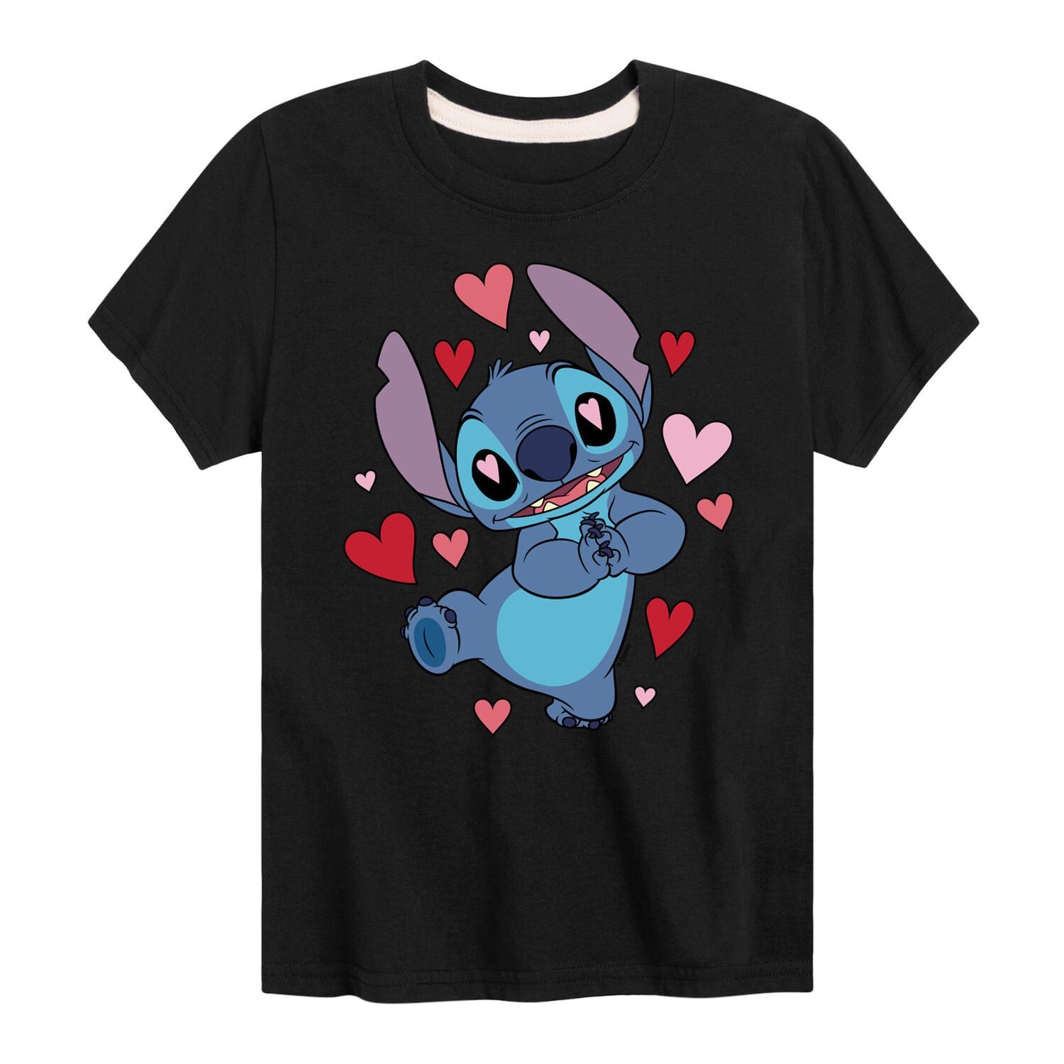 Футболка Disney's Lilo & Stitch с рисунком «сердечки и глаза» для мальчиков 8–20 лет Licensed Character, черный
Футболка Disney's Lilo & Stitch с рисунком «сердечки и глаза» для мальчиков 8–20 лет Licensed Character, черный