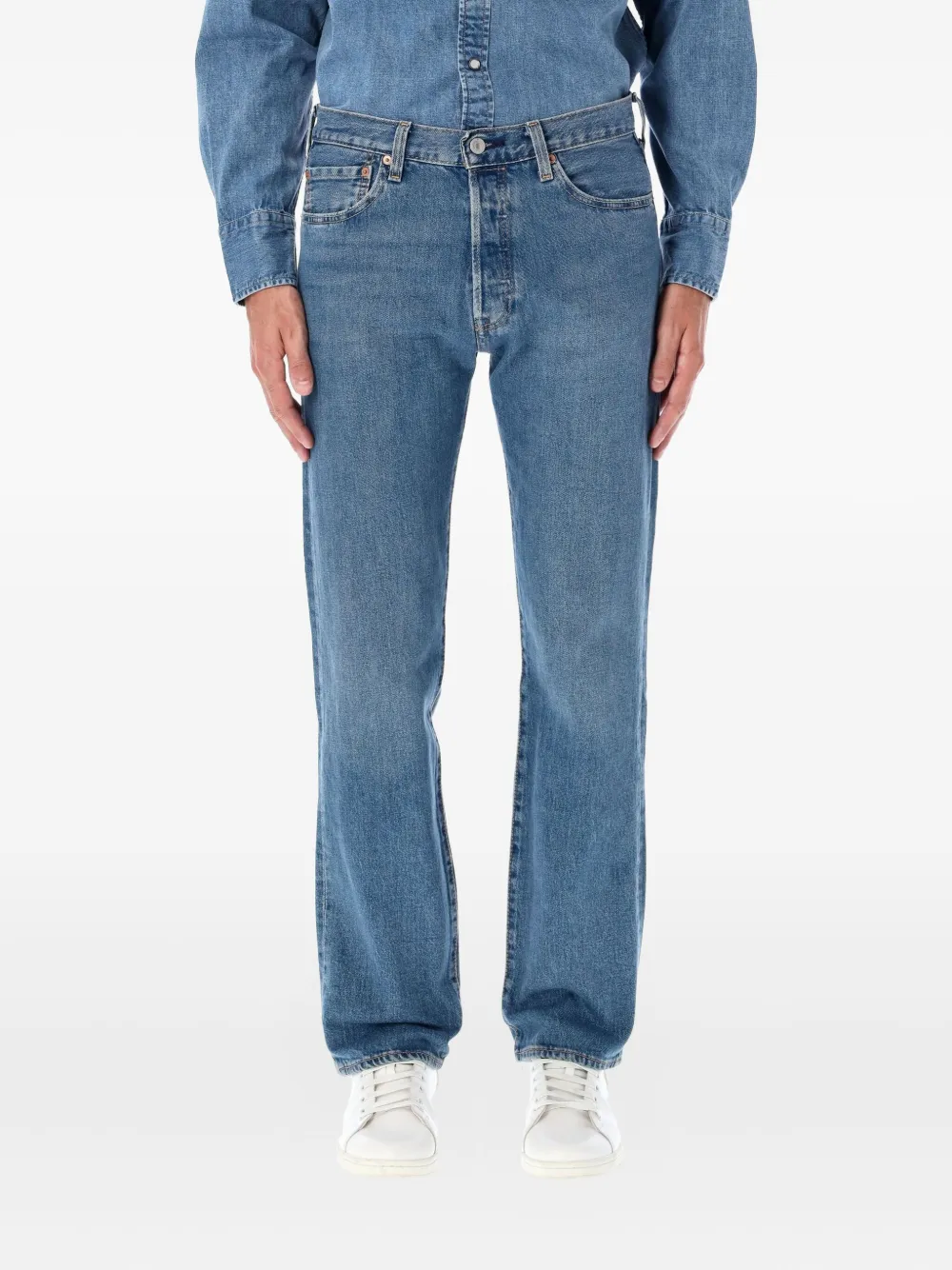 Джинсы 501 прямого кроя Levi's, синий
Джинсы 501 прямого кроя Levi's, синий