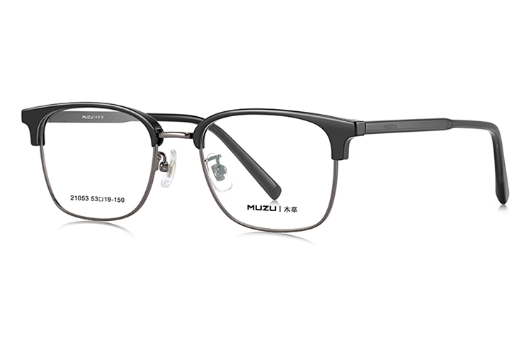 MUZU Унисекс очки для зрения, Black|Gunmetal-C02
MUZU Унисекс очки для зрения, Black|Gunmetal-C02