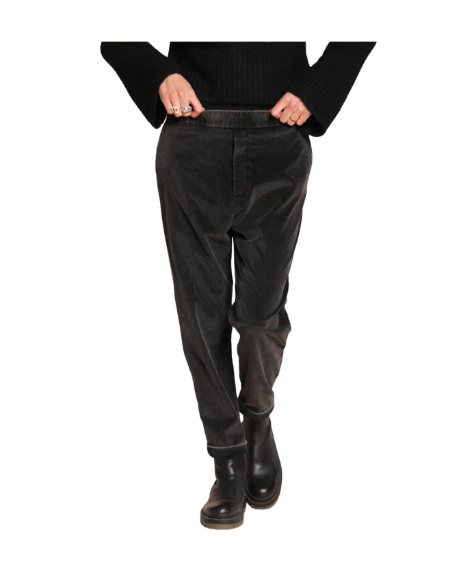 Черные вельветовые брюки свободного кроя Mason'S, черный
Черные вельветовые брюки свободного кроя Mason'S, черный