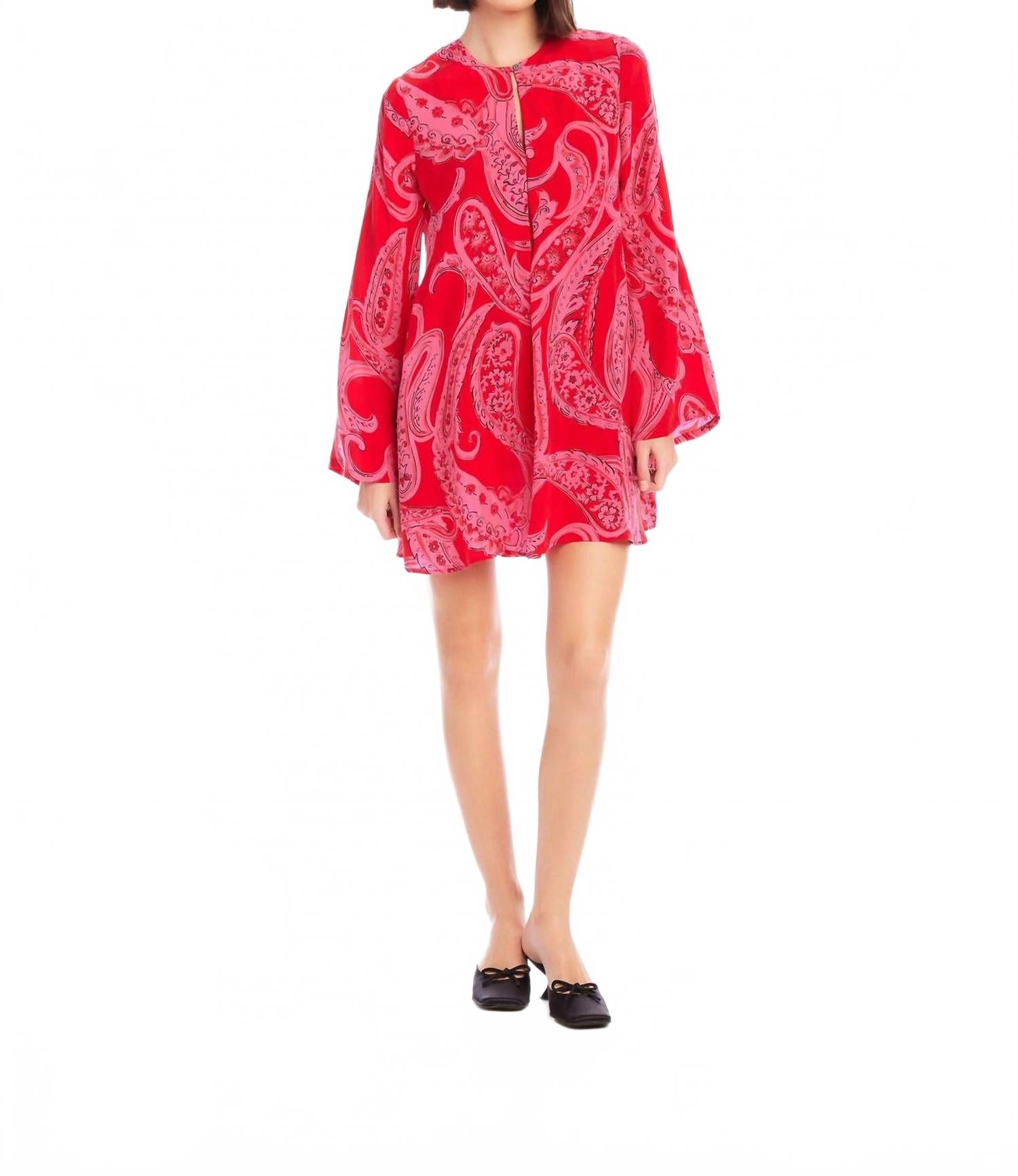 Мини-платье Layne Paisley в красном цвете Fifteen Twenty
Мини-платье Layne Paisley в красном цвете Fifteen Twenty