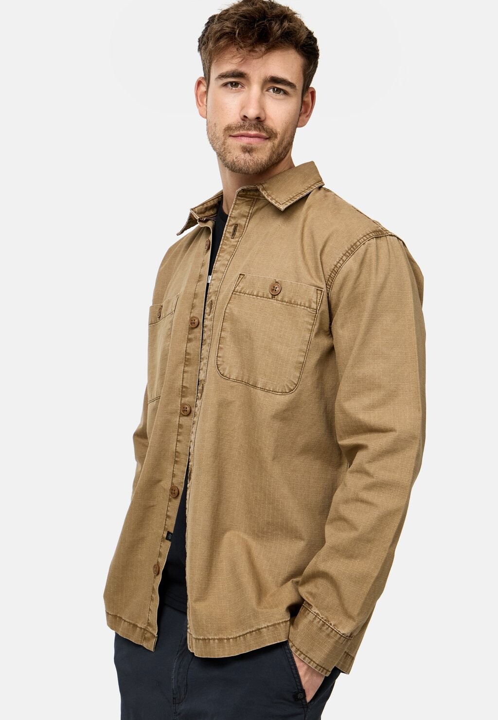 Рубашка LANGARM INDICODE JEANS, охра
Рубашка LANGARM INDICODE JEANS, охра