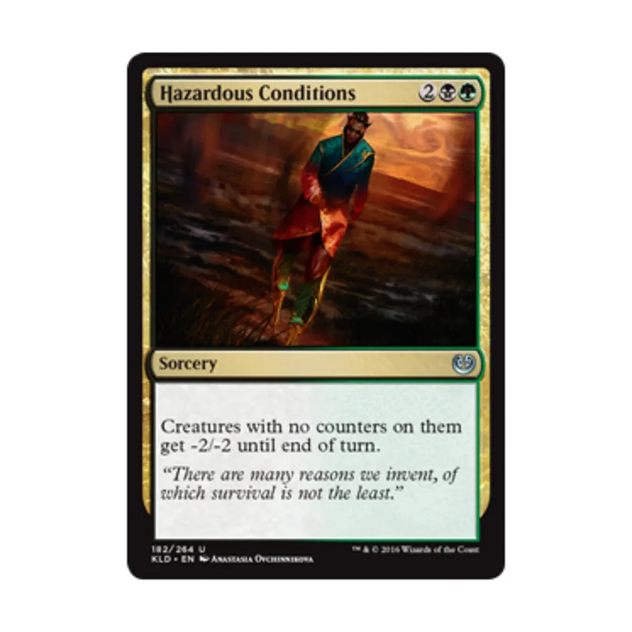 CCG Опасные условия (U), MTG - Kaladesh
CCG Опасные условия (U), MTG - Kaladesh