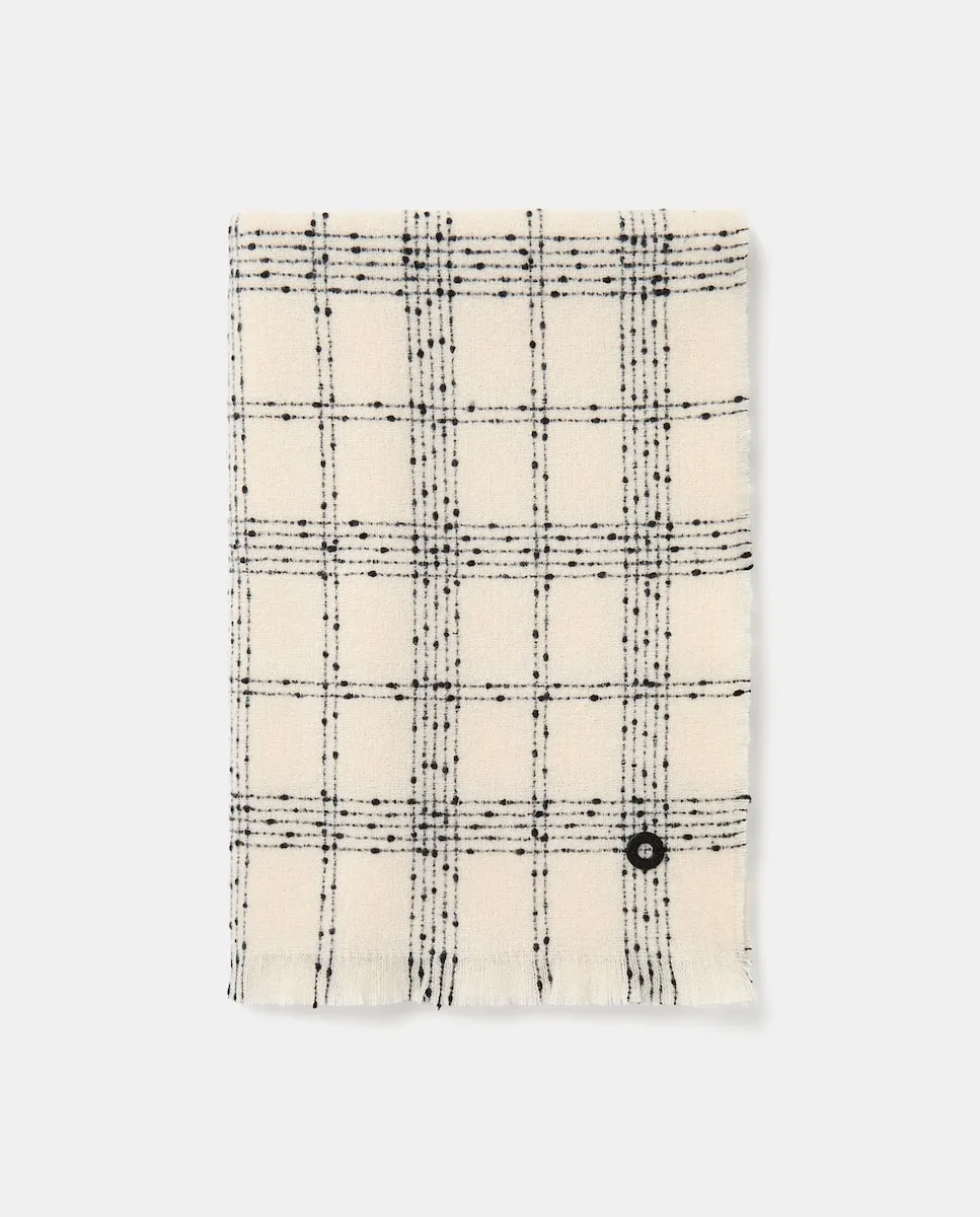 Двухцветный шарф в клетку Jo & Mr. Joe
Двухцветный шарф в клетку Jo & Mr. Joe