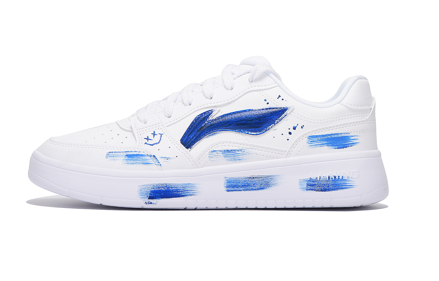 LINING Низкие кроссовки для скейтбординга Acer Truncatum Coverage с противоскользящим покрытием и износостойкими резиновыми вставками, мужские, белые, синие
LINING Низкие кроссовки для скейтбординга Acer Truncatum Coverage с противоскользящим покрытием и износостойкими резиновыми вставками, мужские, белые, синие