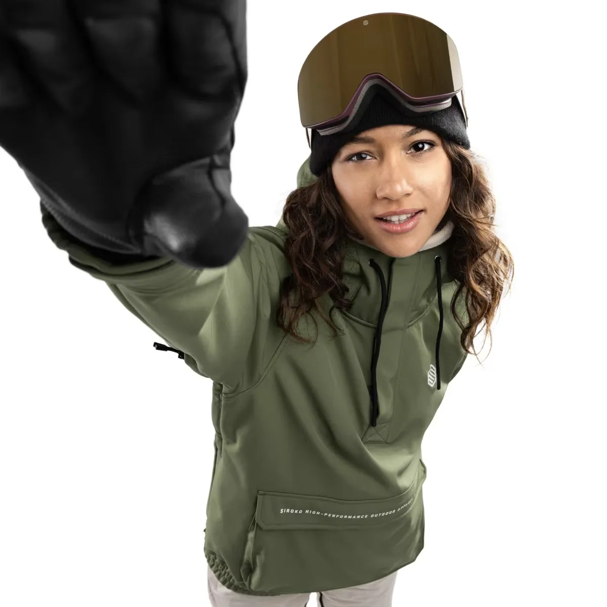 Женская лыжная куртка W3-W Robson Siroko, зеленый
Женская лыжная куртка W3-W Robson Siroko, зеленый
