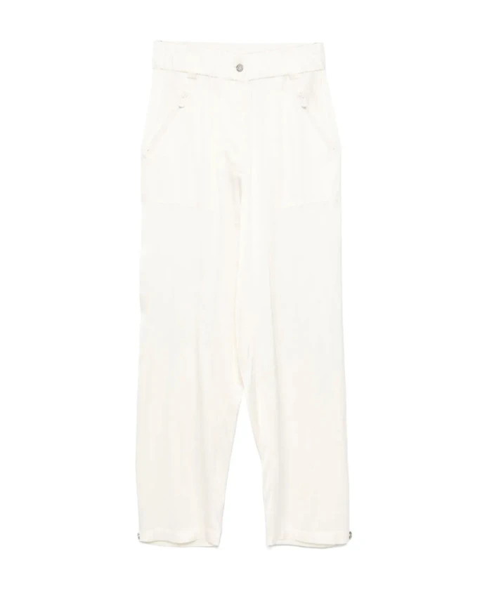 Белые брюки в повседневном стиле Pinko, белый
Белые брюки в повседневном стиле Pinko, белый