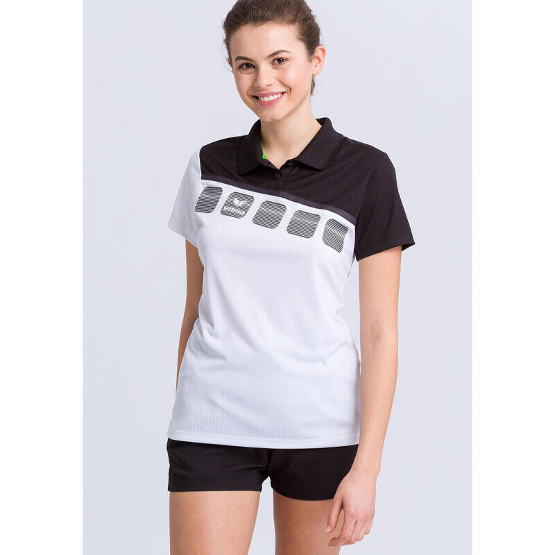 Рубашка-поло Erima, цвет weiss/weiss/schwarz 
Рубашка-поло Erima, цвет weiss/weiss/schwarz