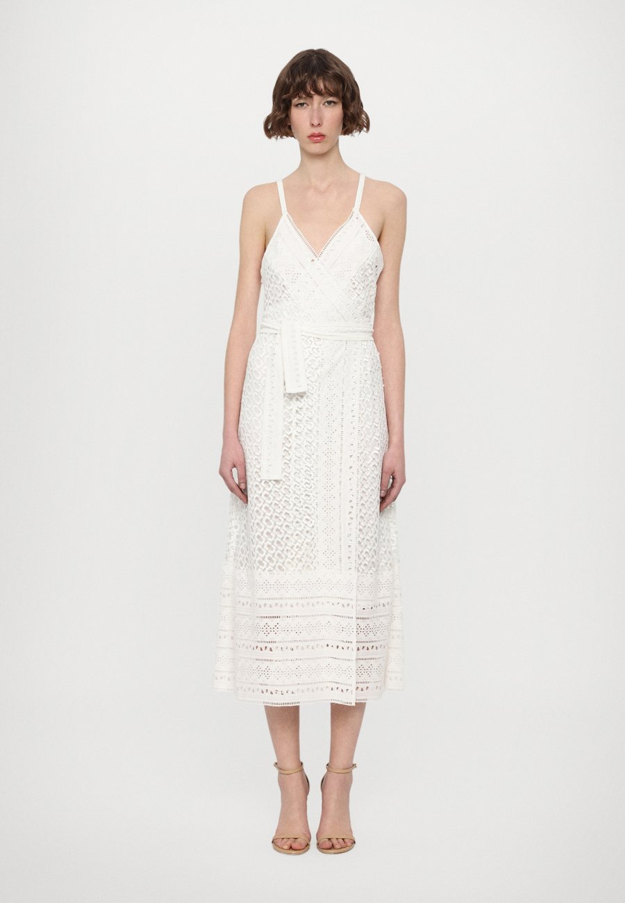 Платье Diane von Furstenberg EVANGELIA WRAP DRESS, Cane Link/White
Платье Diane von Furstenberg EVANGELIA WRAP DRESS, Cane Link/White