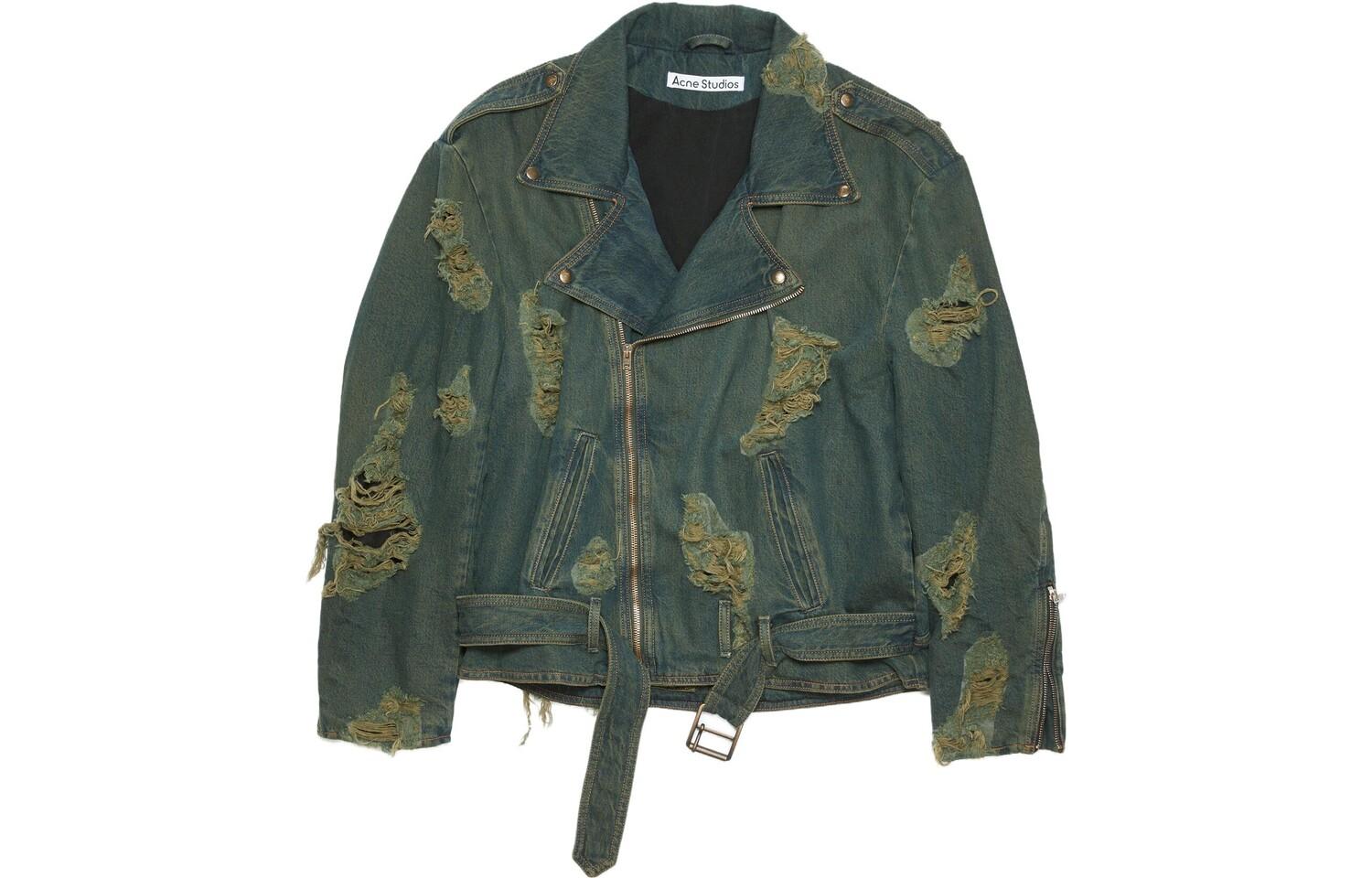 Джинсовая куртка женская синий/зеленый Acne Studios
Джинсовая куртка женская синий/зеленый Acne Studios