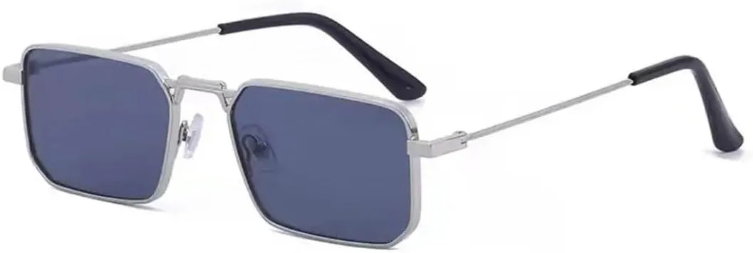 Маленькие прямоугольные солнцезащитные очки для женщин в винтажной металлической оправе, для мужчин, роскошные женские очки в стиле панк VFDHN, Silver-gray
Маленькие прямоугольные солнцезащитные очки для женщин в винтажной металлической оправе, для мужчин, роскошные женские очки в стиле панк VFDHN, Silver-gray