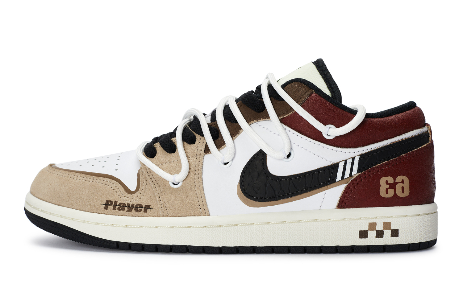 Jordan Винтажные баскетбольные кроссовки Air 1 женские низкие красные красно-бело-коричневые, цвет Red White Brown
Jordan Винтажные баскетбольные кроссовки Air 1 женские низкие красные красно-бело-коричневые, цвет Red White Brown