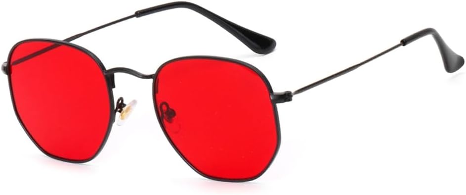 Защитные солнцезащитные очки для мужчин и женщин | Маленькая металлическая оправа с градиентным цветом | для вождения и занятий спортом на открытом воздухе generic, Black-red
Защитные солнцезащитные очки для мужчин и женщин | Маленькая металлическая оправа с градиентным цветом | для вождения и занятий спортом на открытом воздухе generic, Black-red