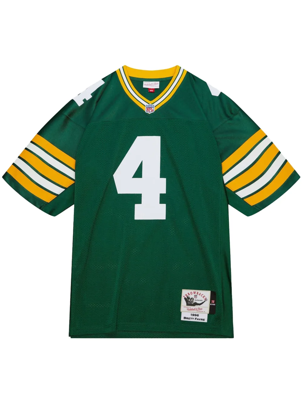 Спортивная футболка Green Green Bay Packers 1996/97 Brett Favre Mitchell & Ness, зеленый
Спортивная футболка Green Green Bay Packers 1996/97 Brett Favre Mitchell & Ness, зеленый