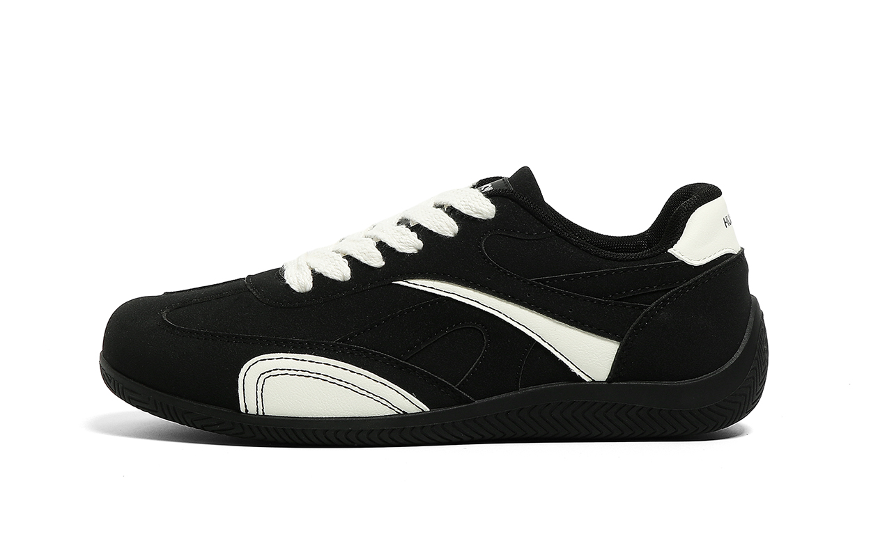 Тонкая подошва Racing Shoes износостойкие и легкие низкие кроссовки для скейтбординга мужские HUANQIU, черный
Тонкая подошва Racing Shoes износостойкие и легкие низкие кроссовки для скейтбординга мужские HUANQIU, черный