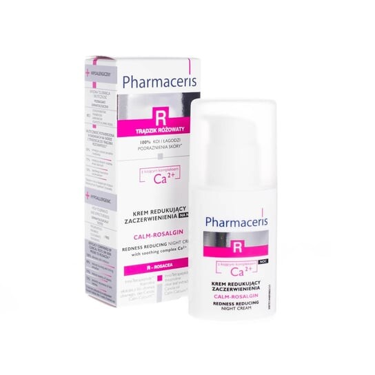 Калм-Розалгин, крем, уменьшающий покраснения, на ночь, 30 мл Pharmaceris, R
Калм-Розалгин, крем, уменьшающий покраснения, на ночь, 30 мл Pharmaceris, R
