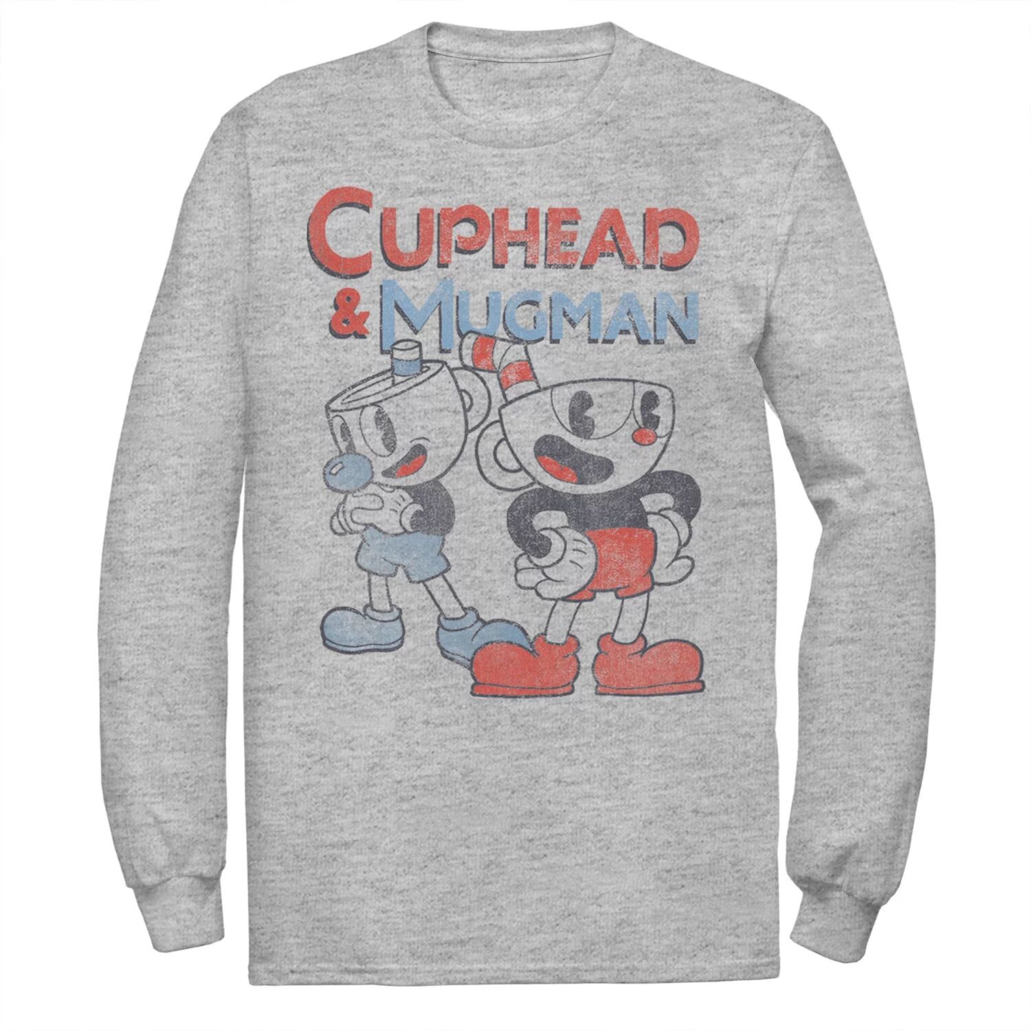 Мужская винтажная футболка с длинными рукавами и графическим рисунком Cuphead And Mugman Dynamic Duo Licensed Character
Мужская винтажная футболка с длинными рукавами и графическим рисунком Cuphead And Mugman Dynamic Duo Licensed Character