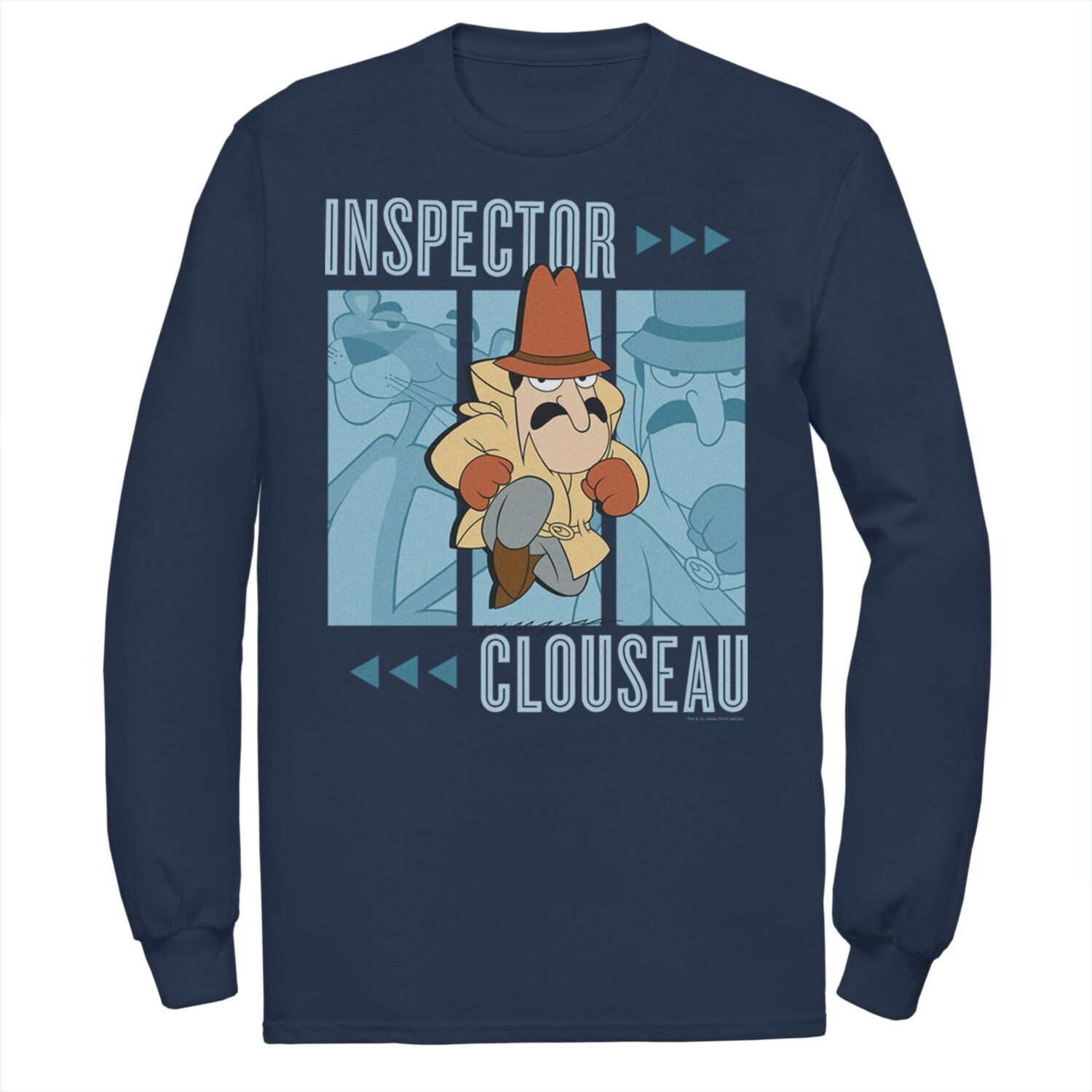 Мужская футболка с длинными рукавами и графическими вставками Pink Panther Inspector Clouseau Trio Licensed Character
Мужская футболка с длинными рукавами и графическими вставками Pink Panther Inspector Clouseau Trio Licensed Character