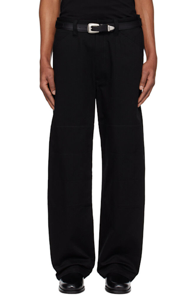 Большие черные рабочие брюки LEMAIRE
Большие черные рабочие брюки LEMAIRE