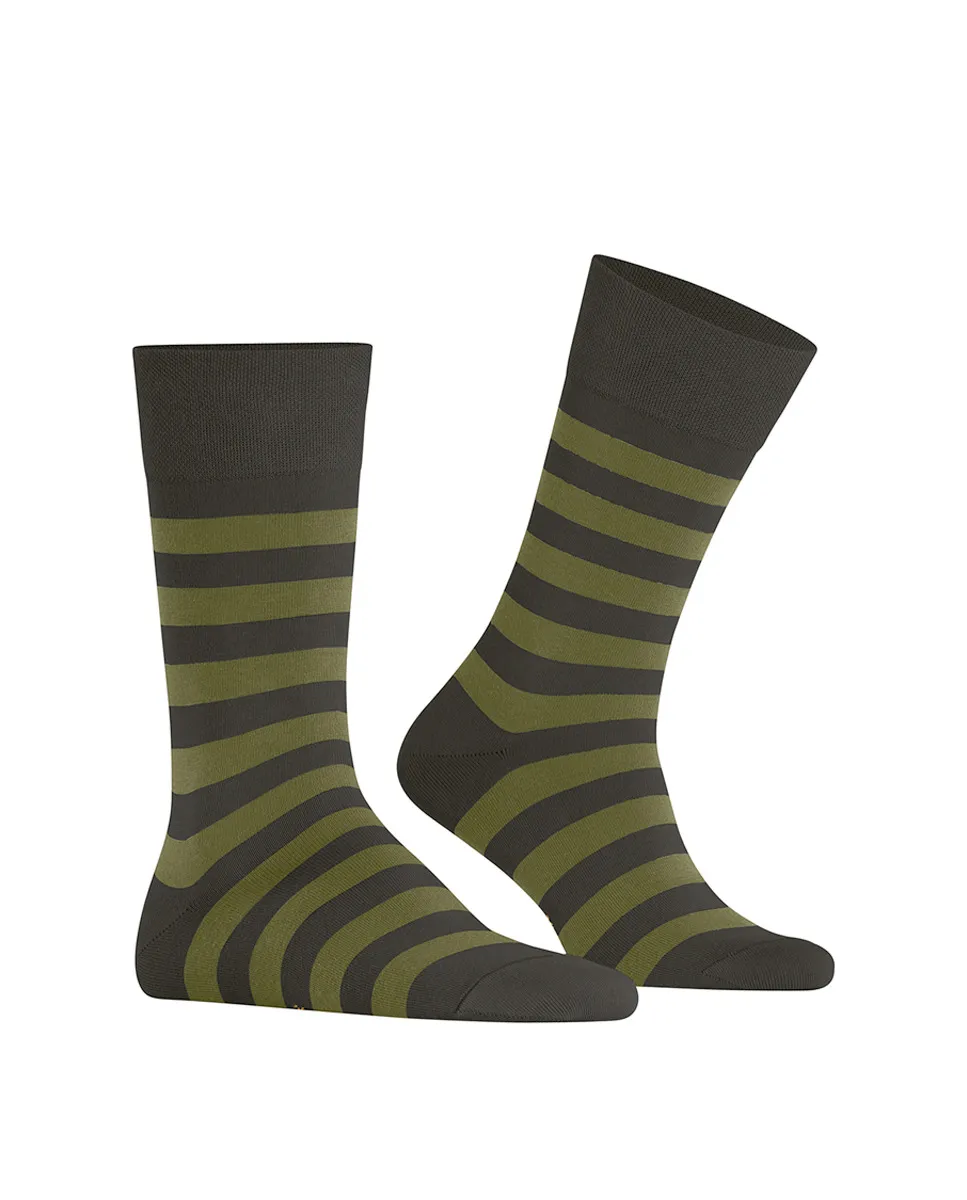 Носки мужские с полосками Sensitive Falke, цвет Verde Militar
Носки мужские с полосками Sensitive Falke, цвет Verde Militar
