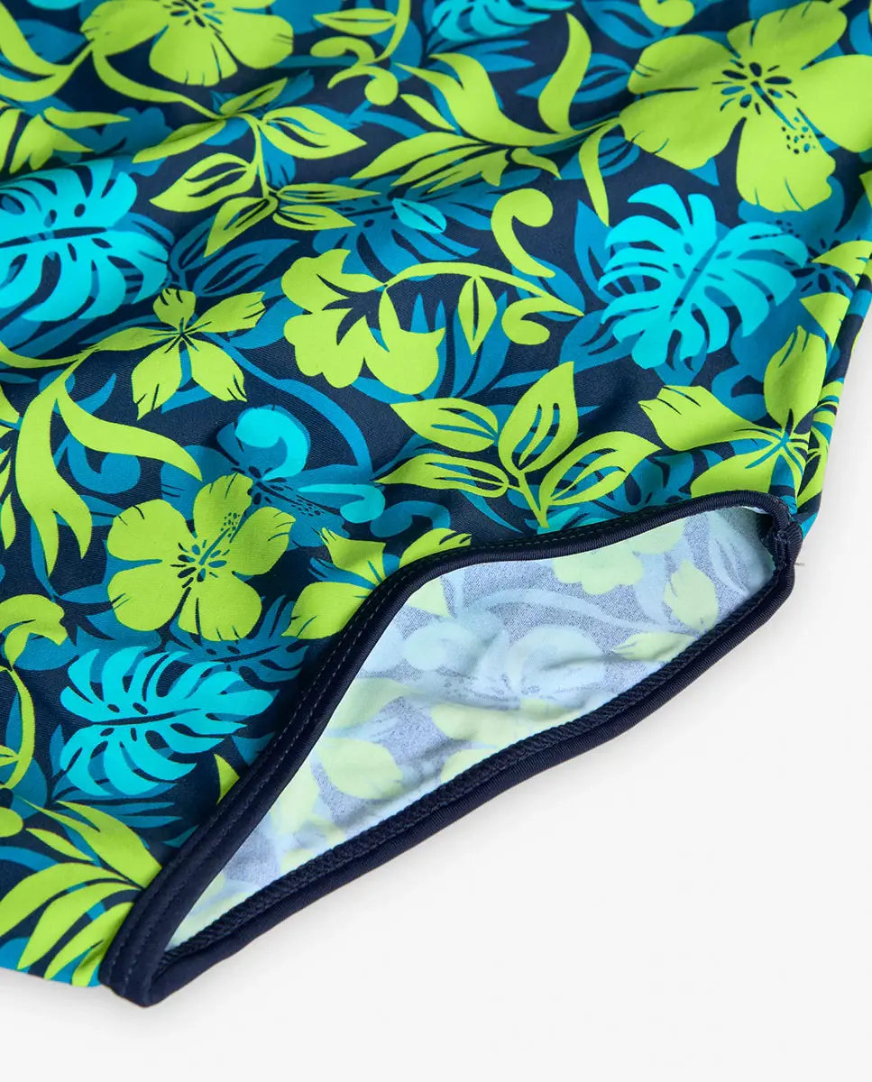 Детский купальник с широкими лямками и цветочным принтом Boboli, зеленый
Детский купальник с широкими лямками и цветочным принтом Boboli, зеленый