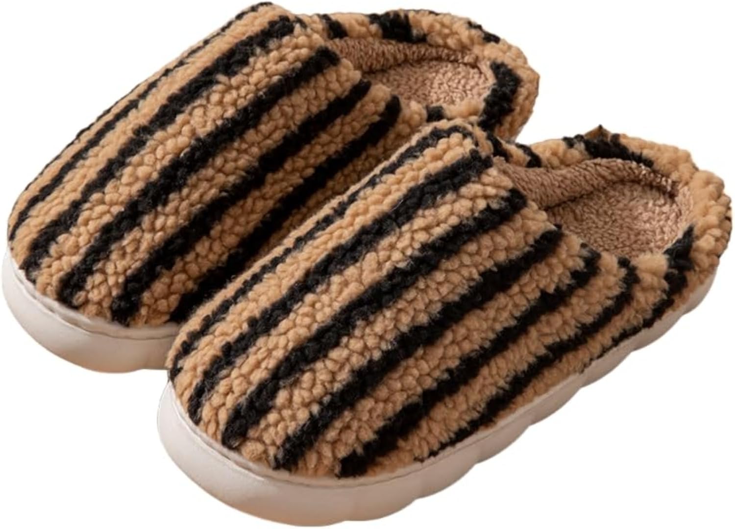 Мягкие домашние тапочки для женщин и мужчин, теплые, в полоску, с цветовыми блоками, нескользящие, из мягкого плюша, уютные, на флисовой платформе, модные, осенне-зимние, для улицы и дома, для спальни Generic, Coffee
Мягкие домашние тапочки для женщин и мужчин, теплые, в полоску, с цветовыми блоками, нескользящие, из мягкого плюша, уютные, на флисовой платформе, модные, осенне-зимние, для улицы и дома, для спальни Generic, Coffee