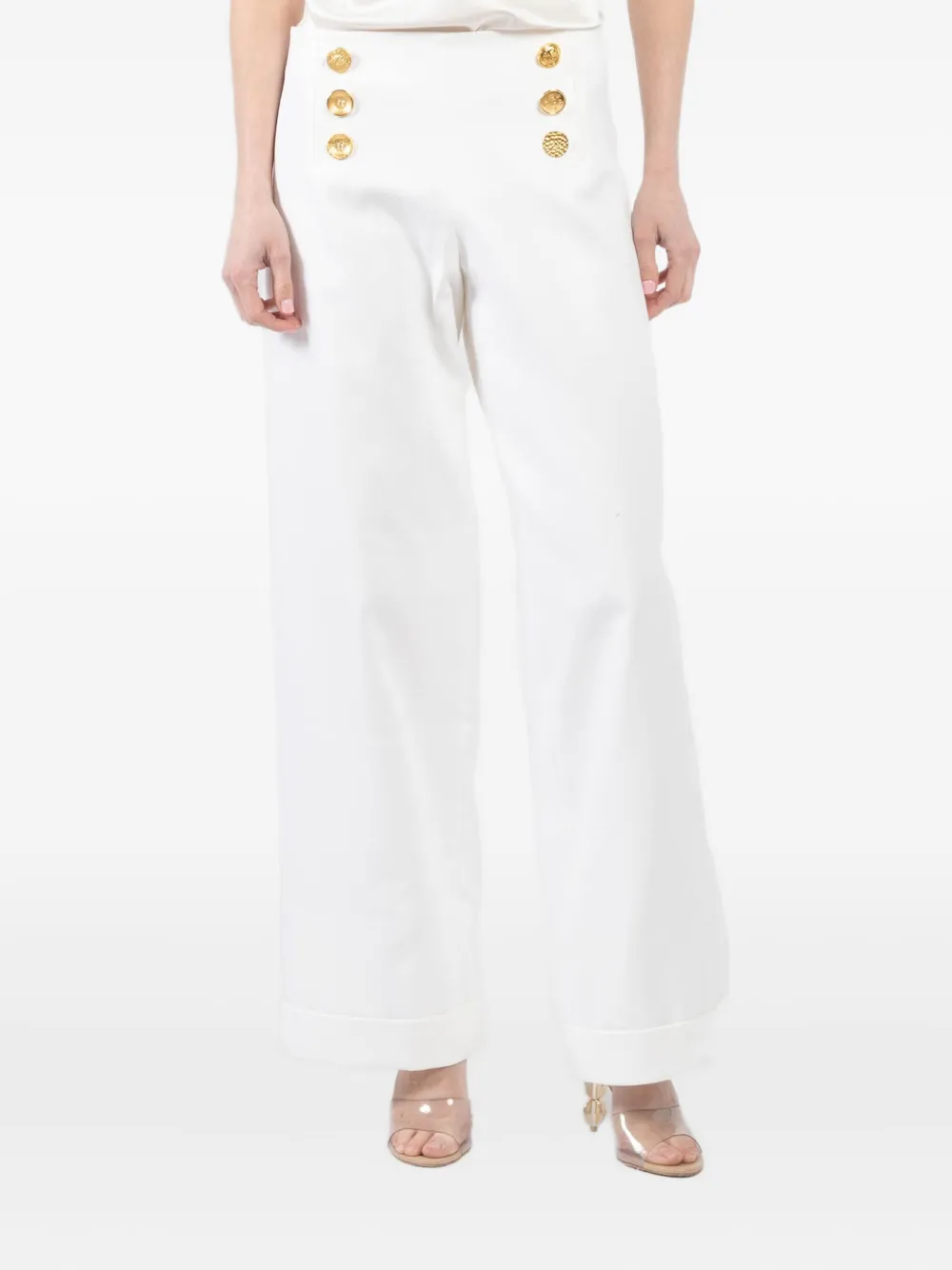 Брюки с пуговицами Françoise, белый
Брюки с пуговицами Françoise, белый