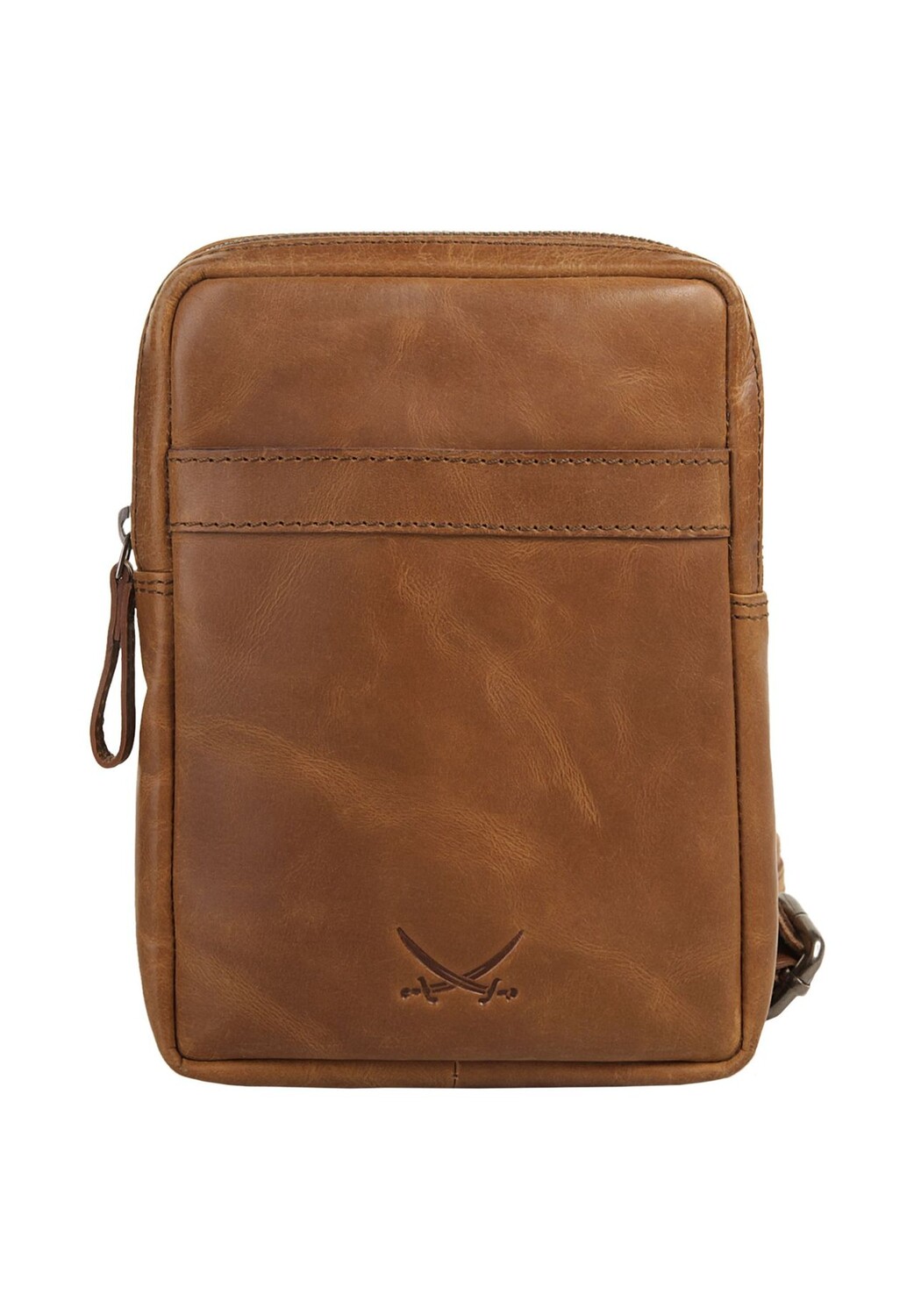 Сумка-кроссовер SANSIBAR SYLT, натуральная кожа SANSIBAR, цвет Cognac 
Сумка-кроссовер SANSIBAR SYLT, натуральная кожа SANSIBAR, цвет Cognac