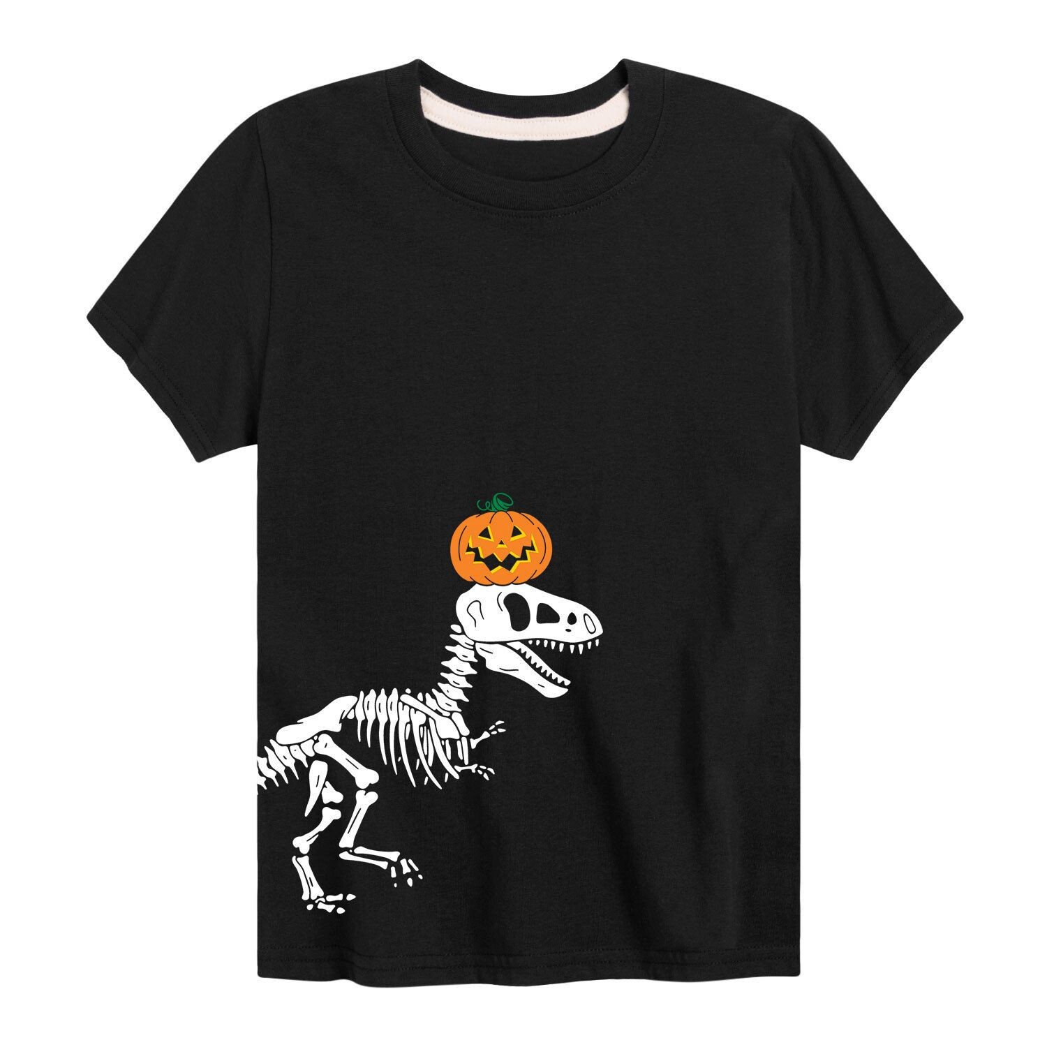Футболка с рисунком T-Rex Jack-O-Lantern для мальчиков 8–20 лет Licensed Character, черный
Футболка с рисунком T-Rex Jack-O-Lantern для мальчиков 8–20 лет Licensed Character, черный