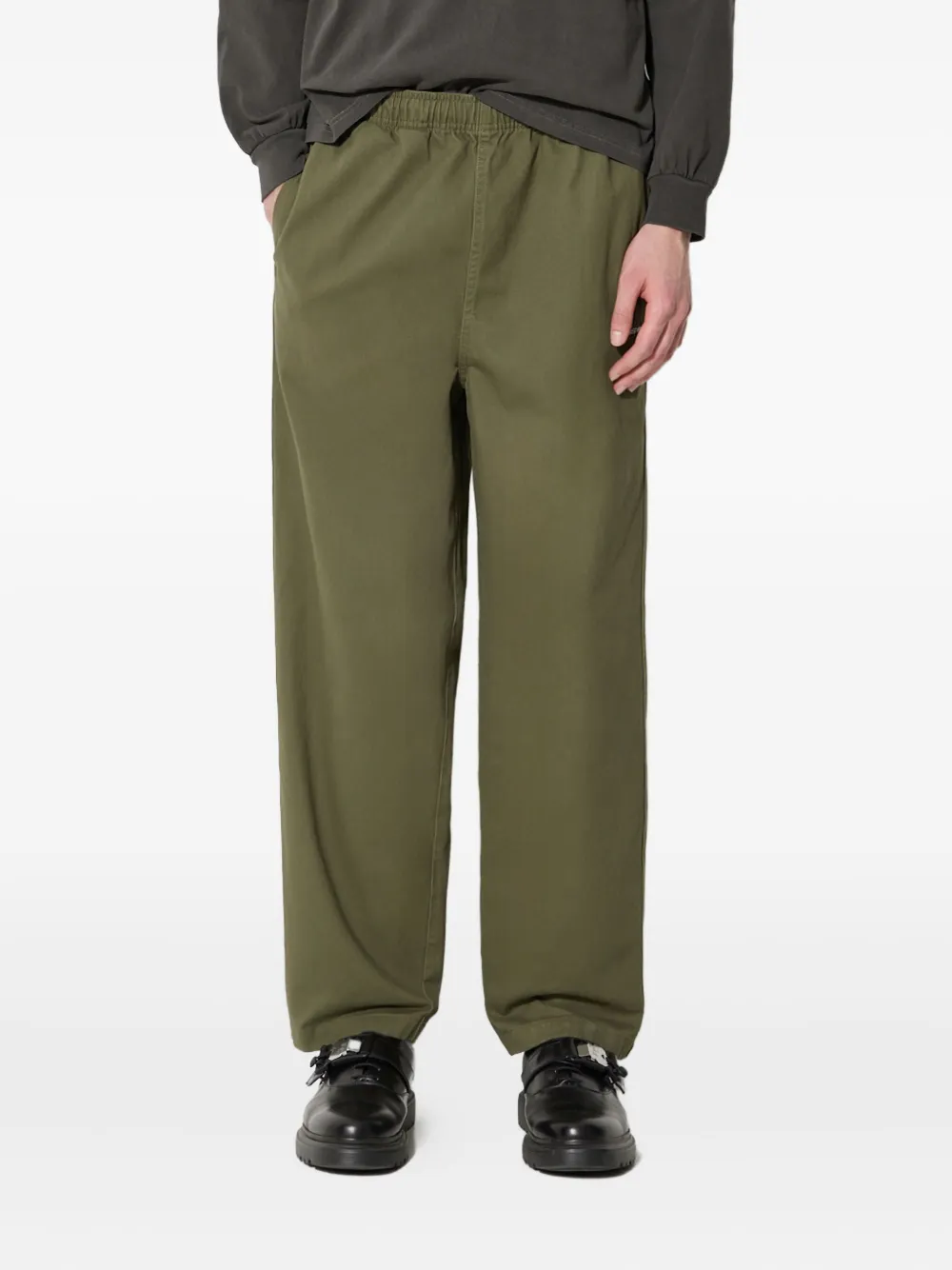 Брюки с эластичным поясом и логотипом This Is Never That, зеленый
Брюки с эластичным поясом и логотипом This Is Never That, зеленый